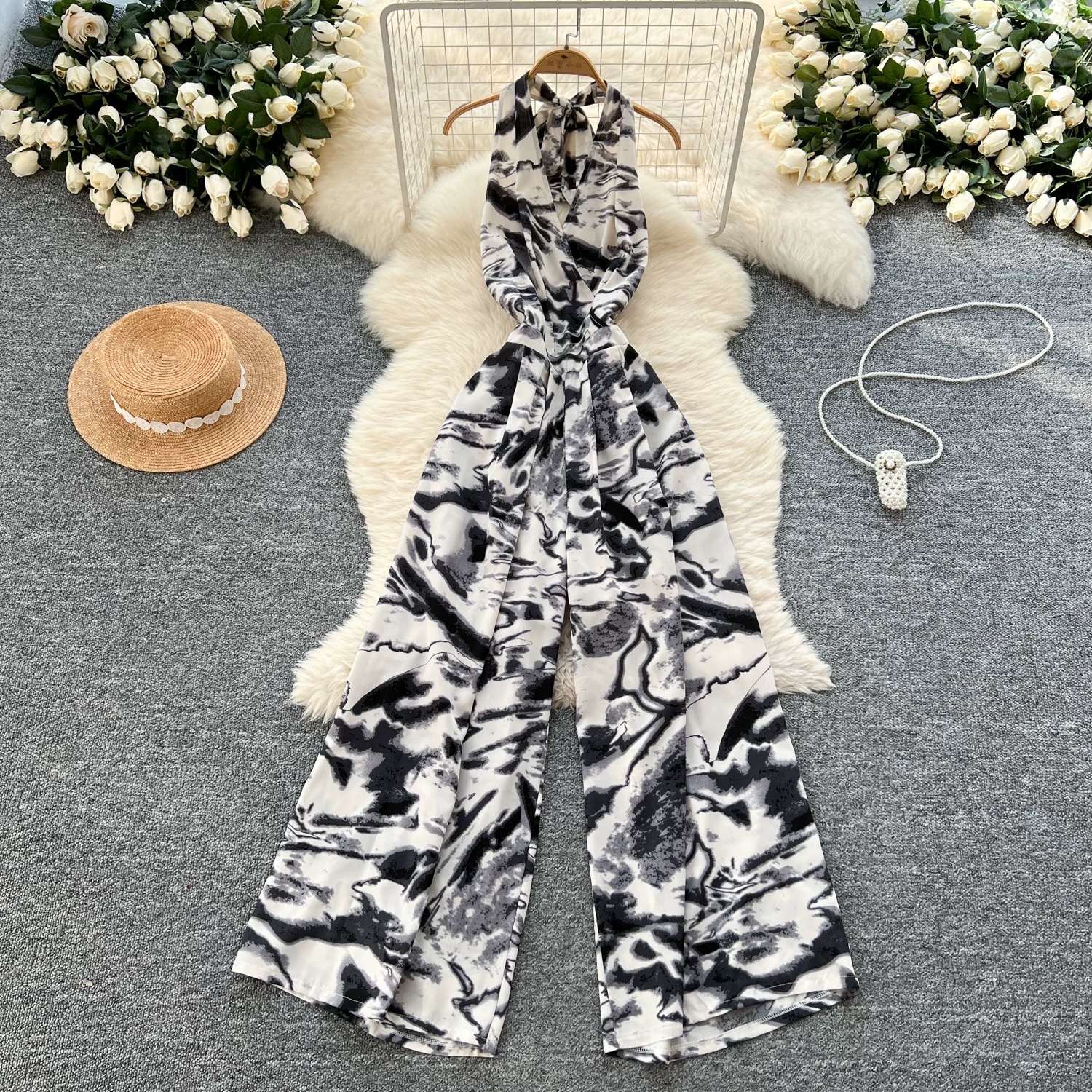 Jaw dropping jumpsuit CJS153 images